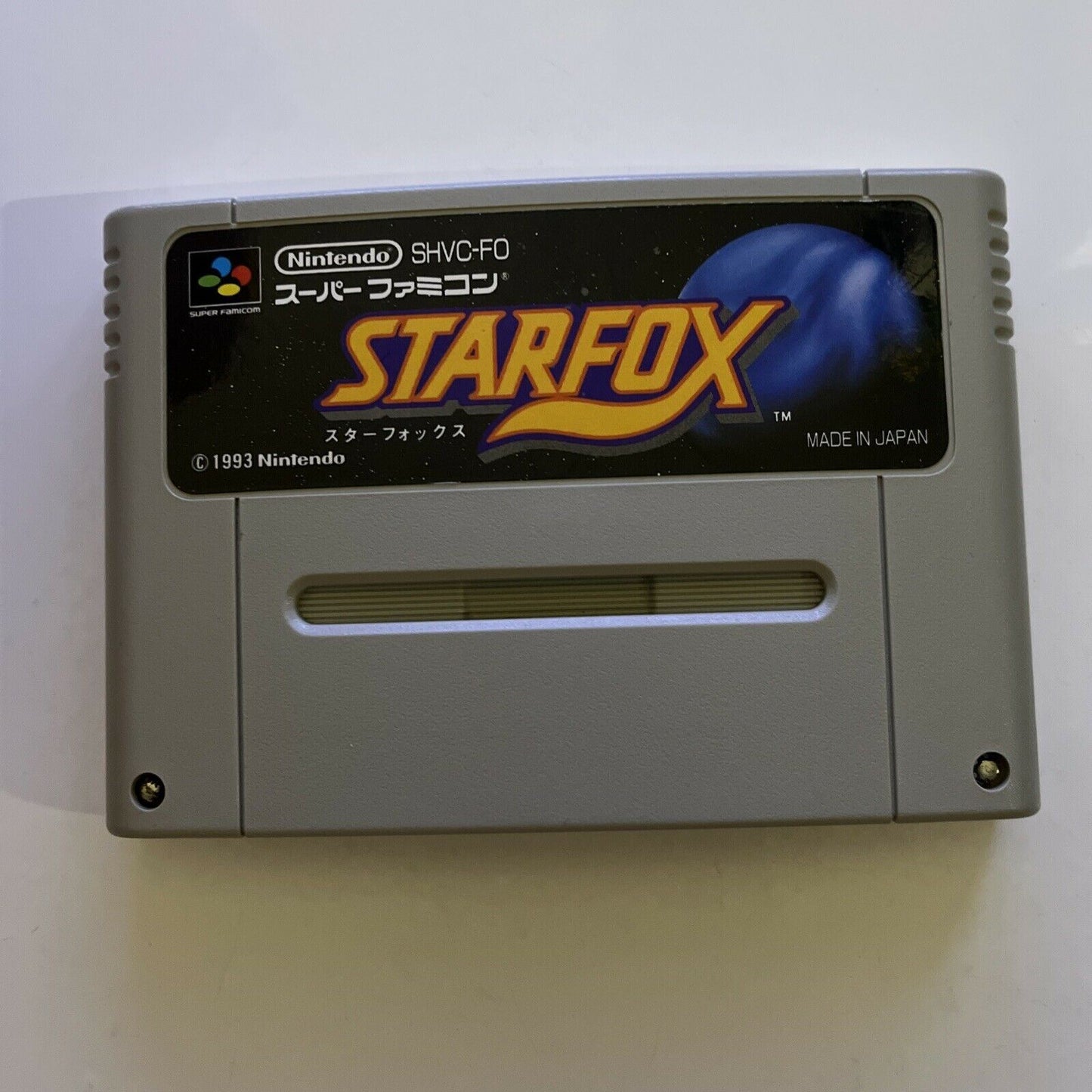 Star Fox - Nintendo Super Famicom SNES Game JAPAN