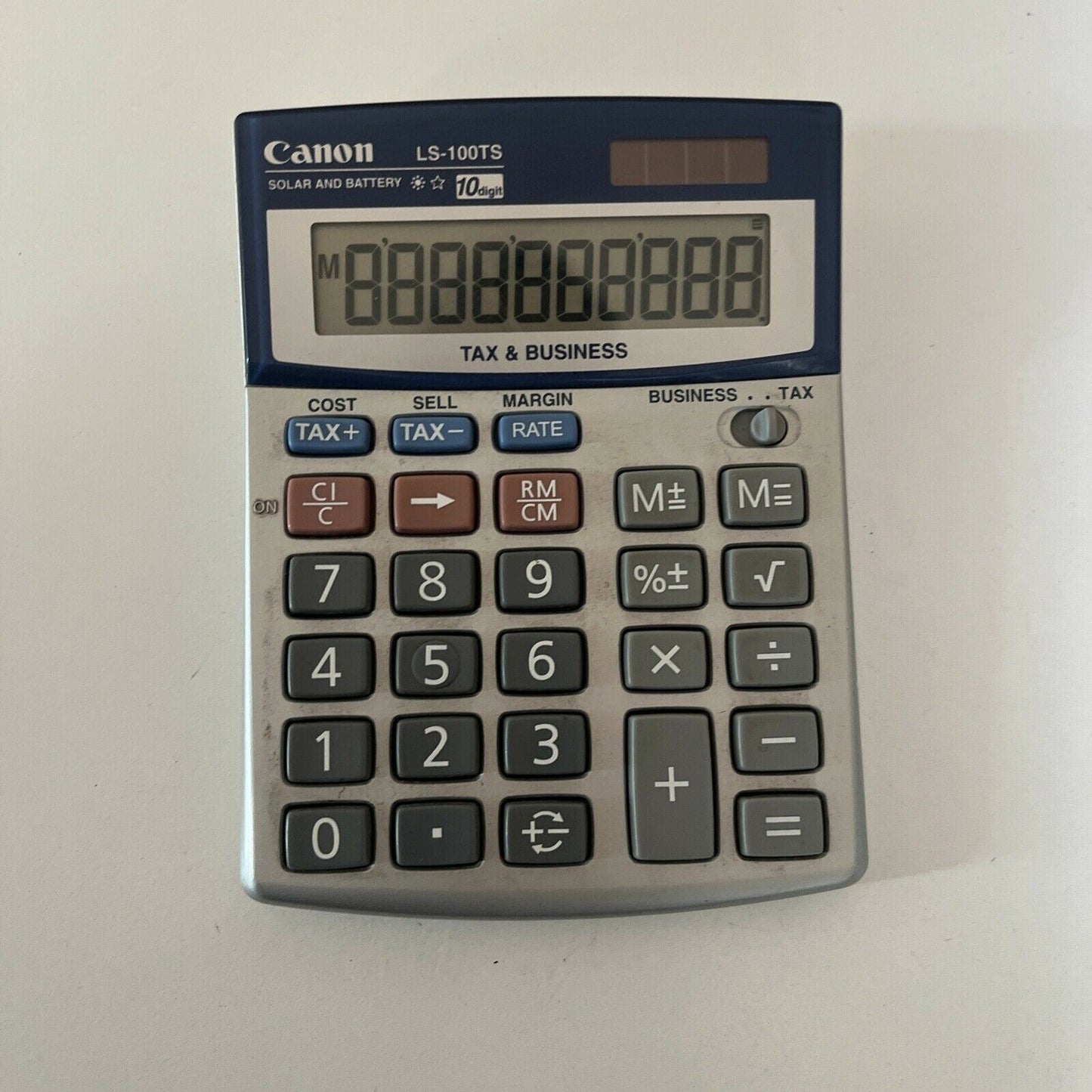 Canon LS-100TS Tax & Business Calculator 10- Digit