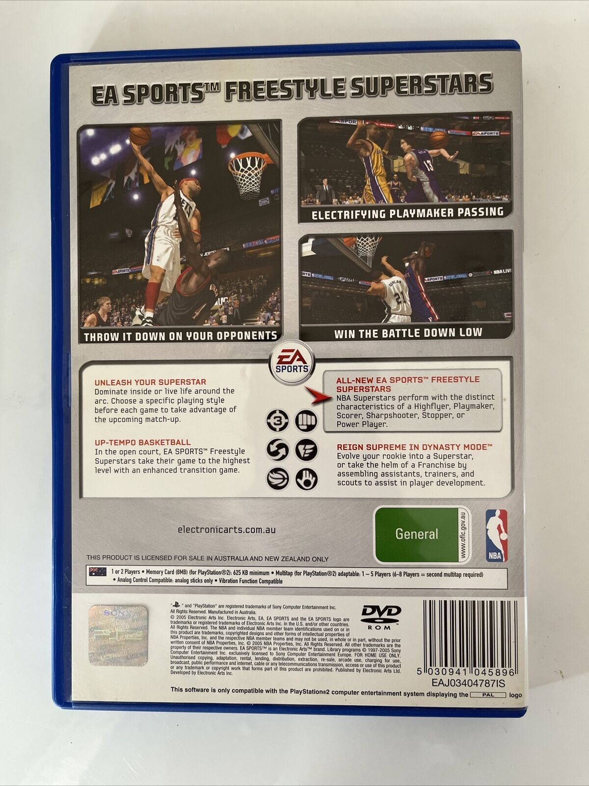 NBA Live 06 - PlayStation PS2 PAL Game with Manual