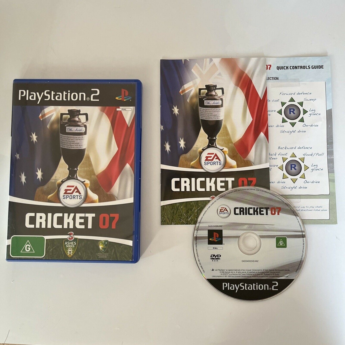 Cricket 07 - Sony Playstation 2 PS2 PAL Game with Manual