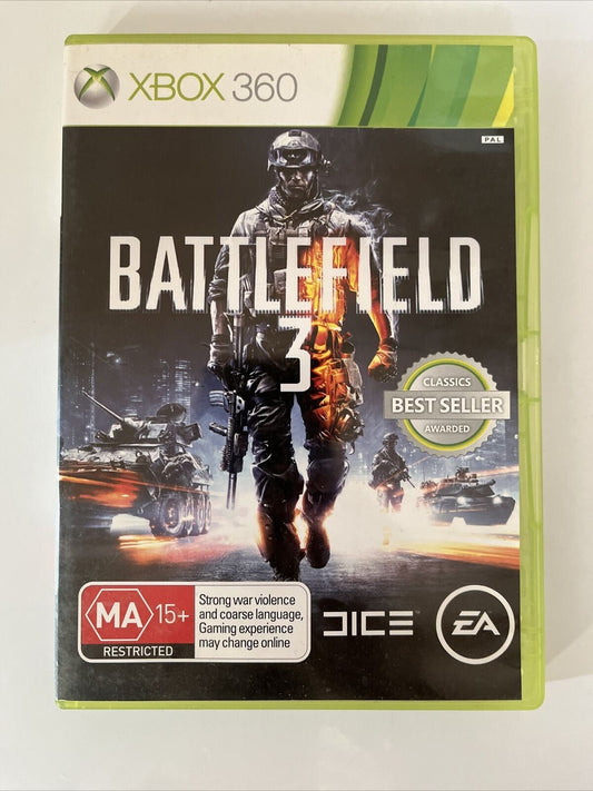 Battlefield 3 - Microsoft Xbox 360 PAL 2-Disc Shooter Game