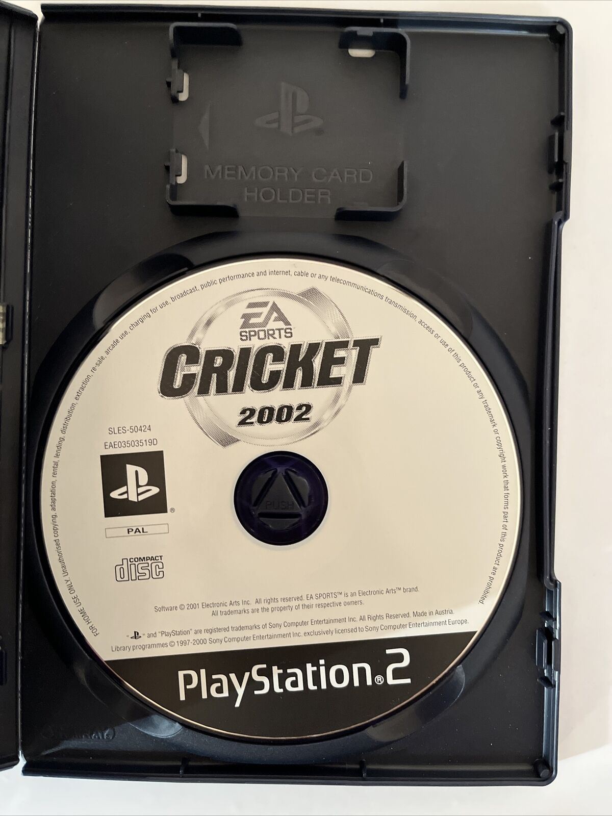 Cricket 2002 - PlayStation PS2 PAL Game