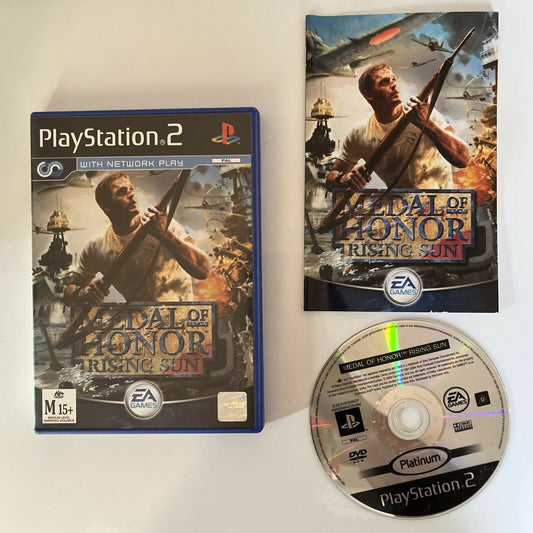 Medal of Honor: Rising Sun - PlayStation 2 PS2 PAL Game Complete with Manual