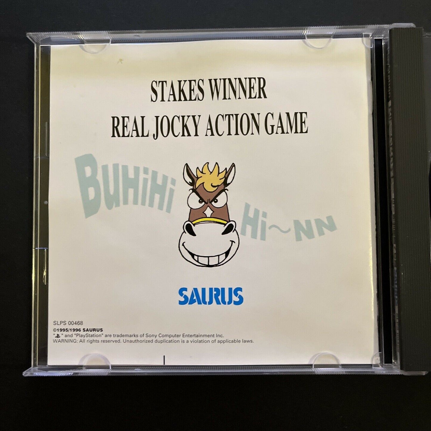 Stakes Winner - PlayStation PS1 NTSC-J JAPAN Horse Racing Game