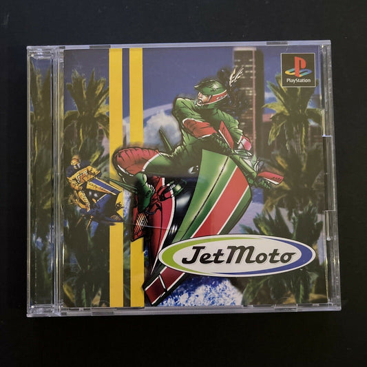 Jet Moto - Sony PlayStation 1 PS1 NTSC-J JAPAN Motocross Racing 1997 Game