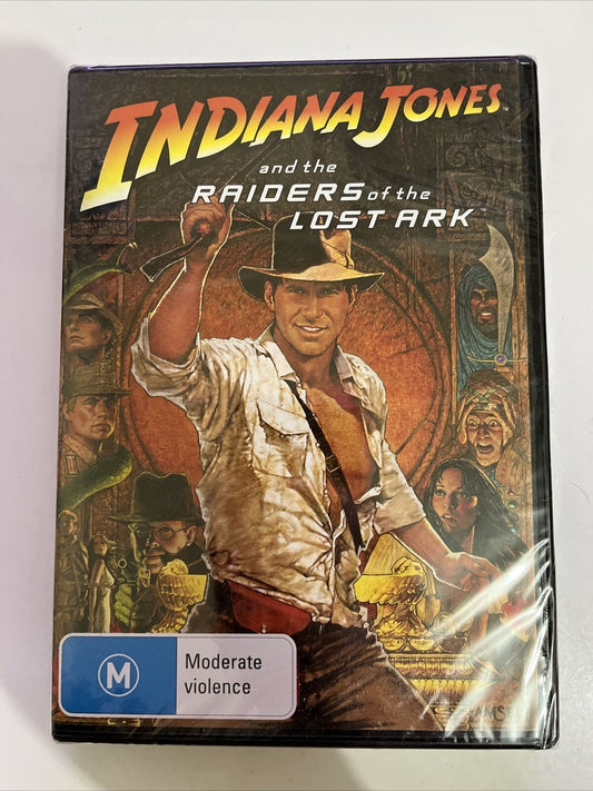 *New Sealed* Indiana Jones And The Raiders Of The Lost Ark (DVD, 1981) Region 4