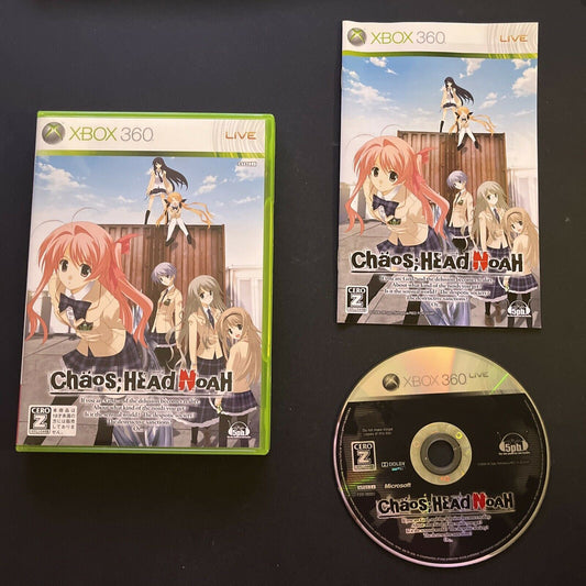 Chaos Head Noah - Microsoft Xbox 360 NTSC-J JAPAN Game Complete with Manual