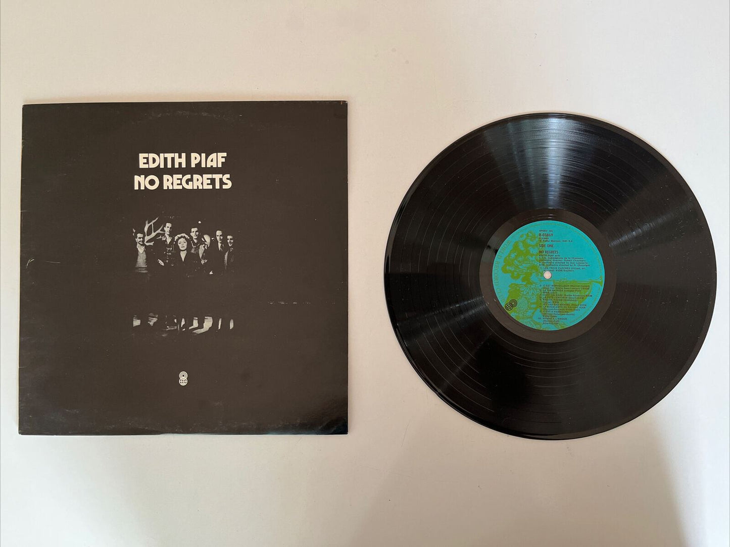 Edith Piaf – No Regrets (Vinyl, LP, 1977) Album R-03869