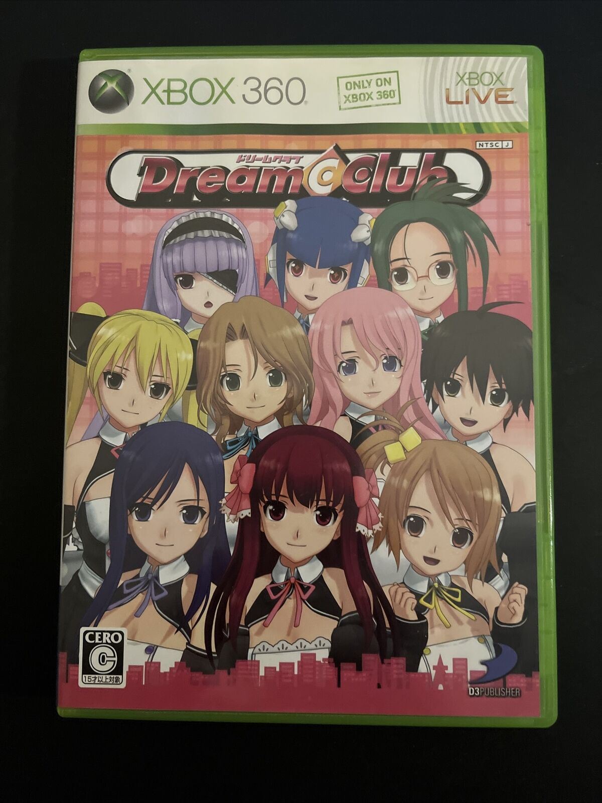 Dream Club - Microsoft XBOX 360 NTSC-J JAPAN Dating Sim Game with Manual