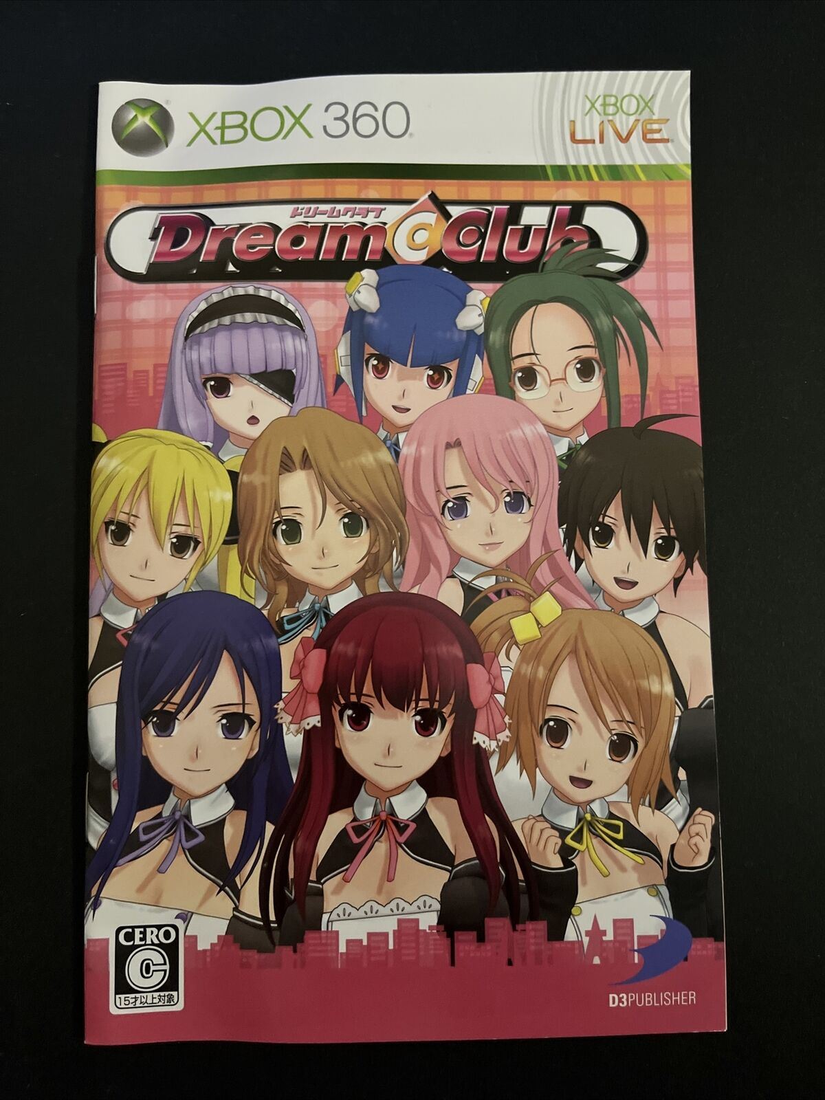 Dream Club - Microsoft XBOX 360 NTSC-J JAPAN Dating Sim Game with Manual