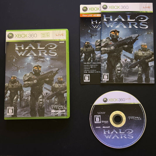 Halo Wars - Microsoft XBOX 360 NTSC-J JAPAN Complete Game with Manual