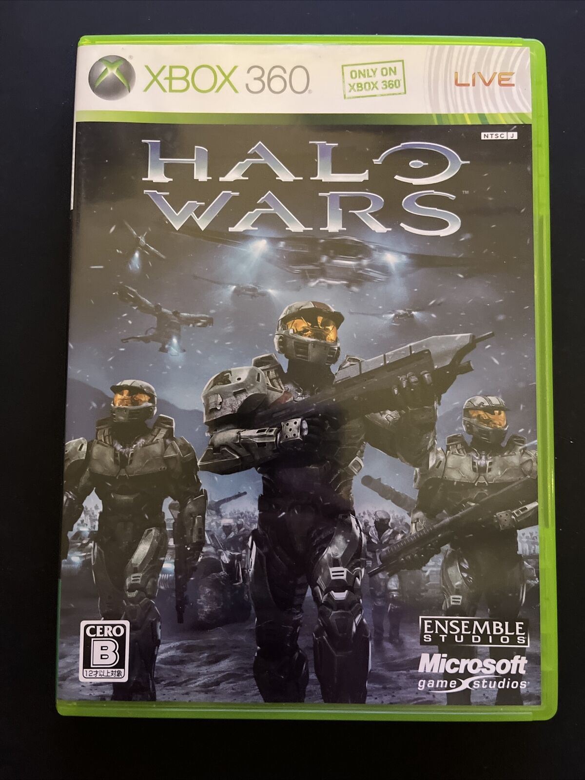 Halo Wars - Microsoft XBOX 360 NTSC-J JAPAN Complete Game with Manual