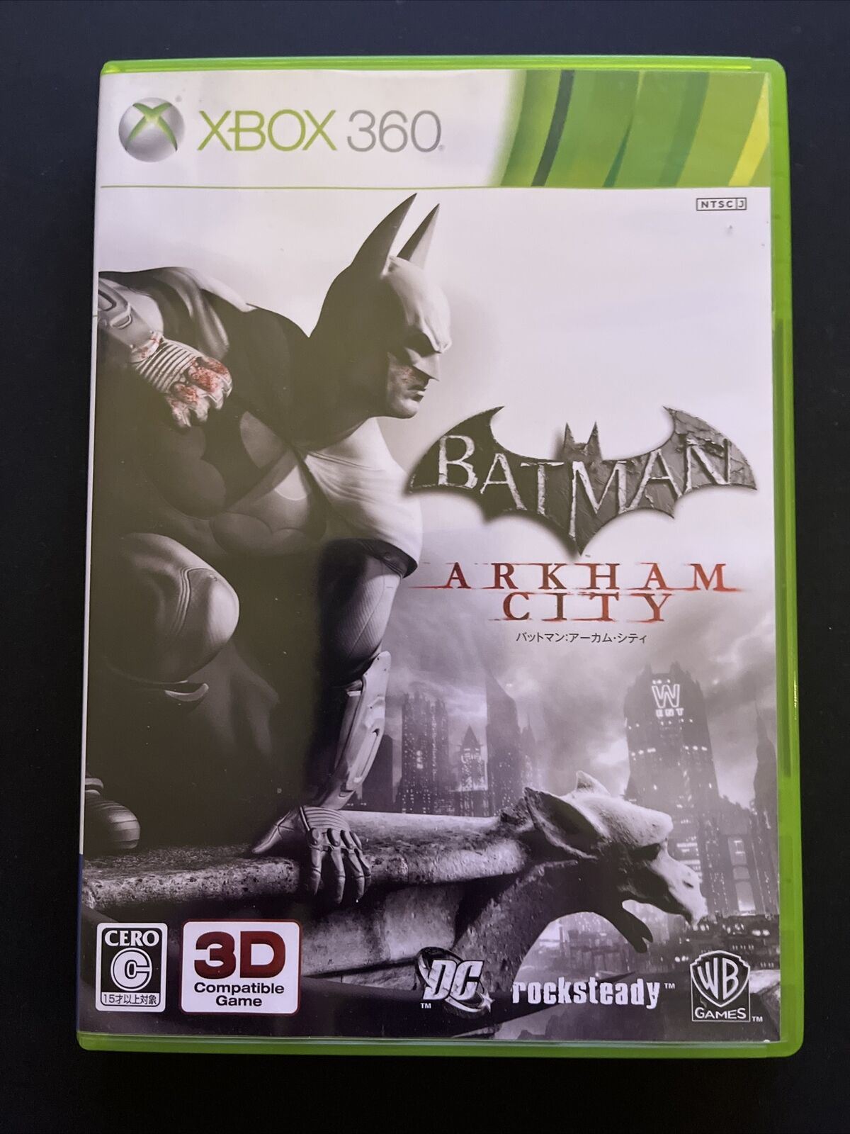 Batman: Arkham City - Microsoft XBOX 360 NTSC-J JAPAN Game Complete with Manual