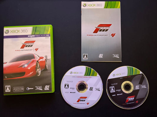 Forza Motorsport 4 - Microsoft XBOX 360 NTSC-J JAPAN Game Complete with Manual
