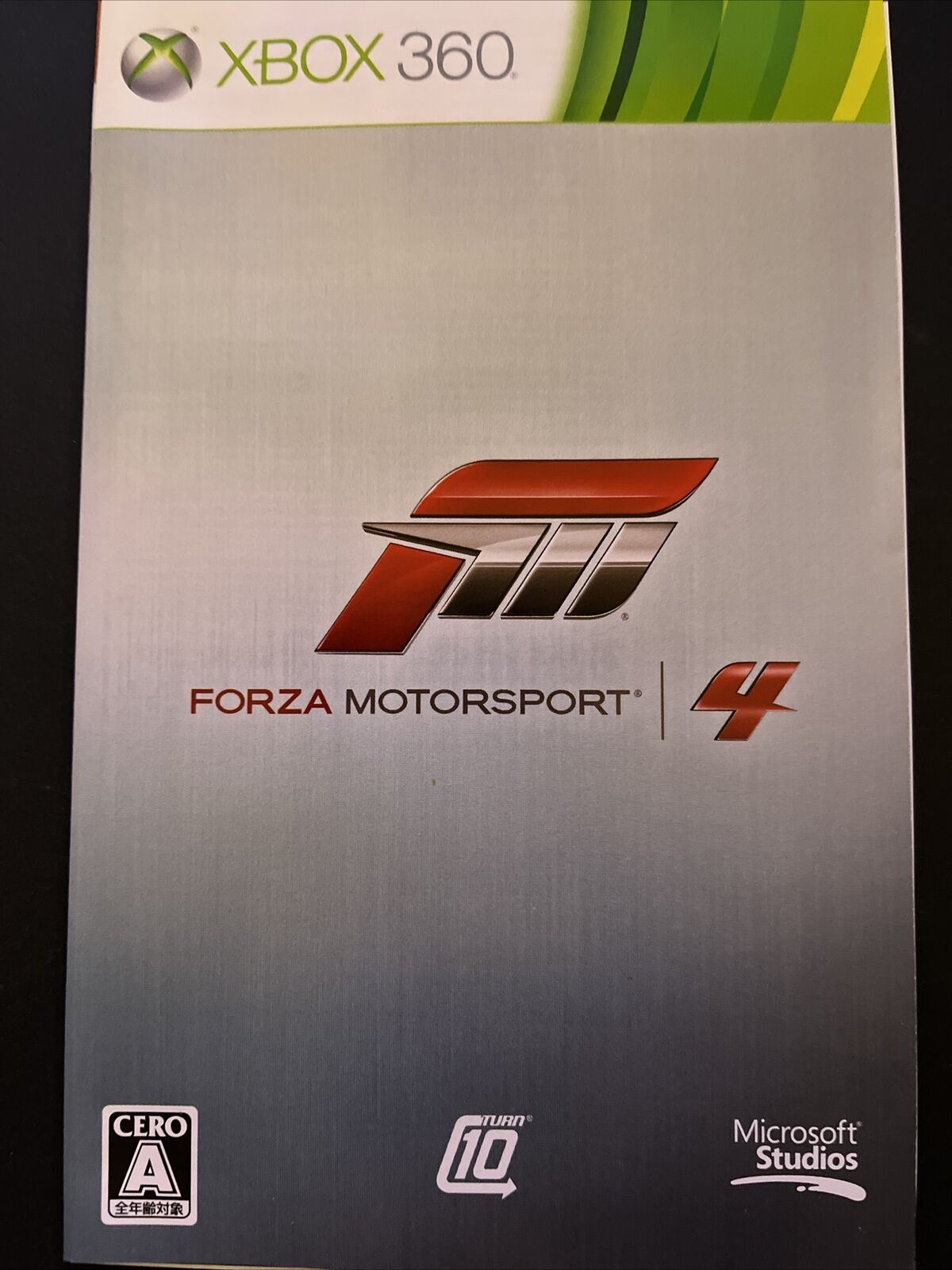 Forza Motorsport 4 - Microsoft XBOX 360 NTSC-J JAPAN Game Complete with Manual