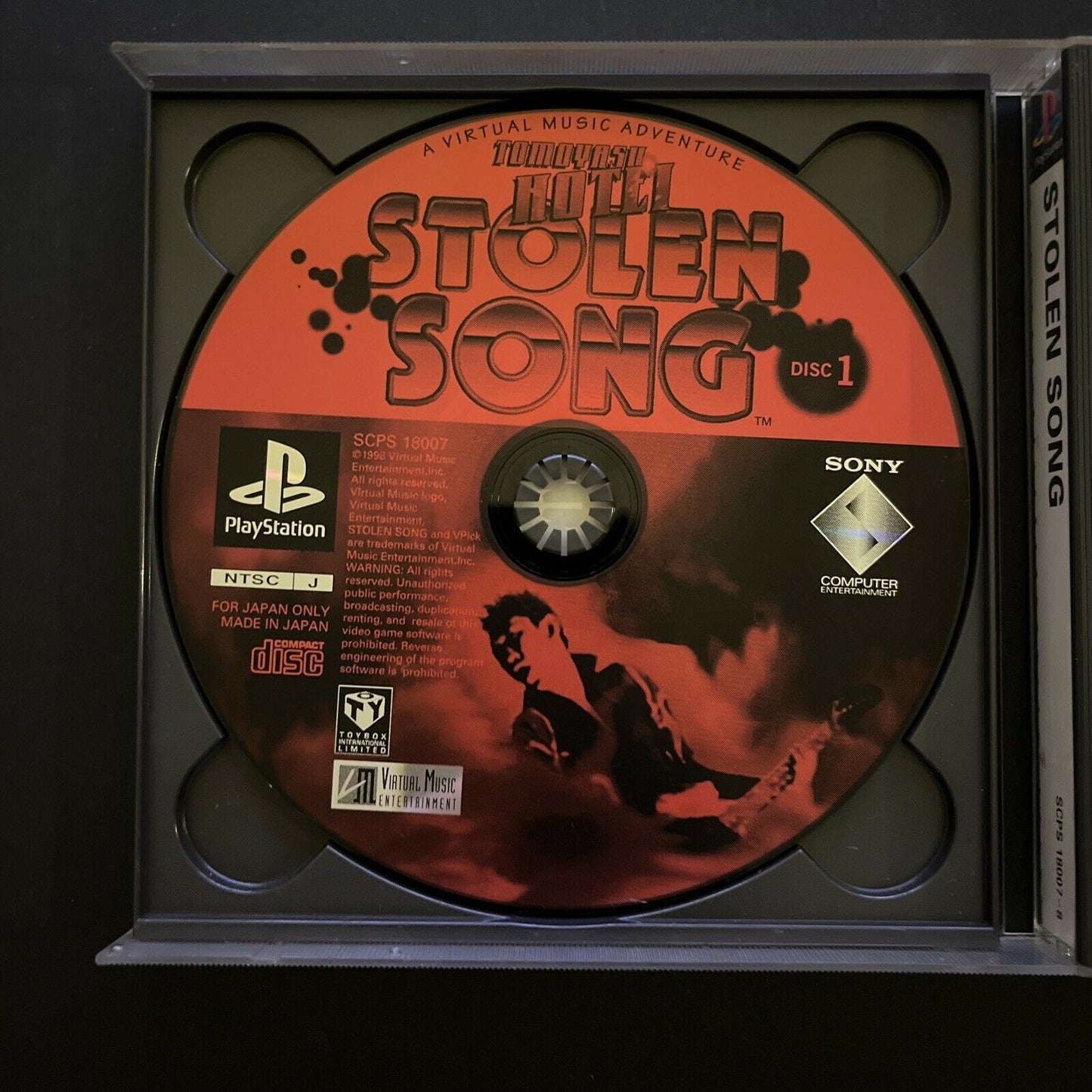 Stolen Song - A Virtual Music Adventure Tomayasu Hotei PS1 NTSC-J JAPAN Game