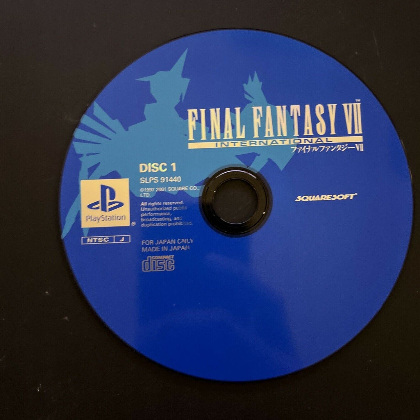 Final Fantasy 7 International + Perfect Guide Bonus PlayStation PS1 NTSC-J JAPAN