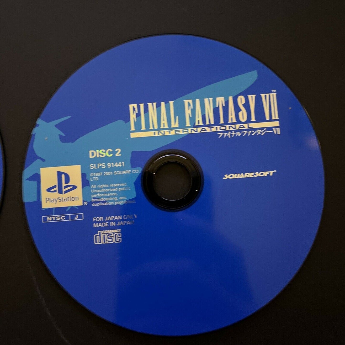 Final Fantasy 7 International + Perfect Guide Bonus PlayStation PS1 NTSC-J JAPAN