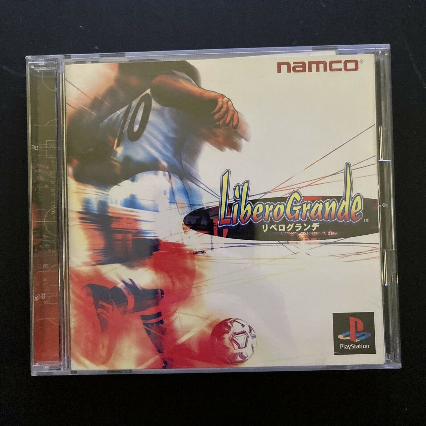 Libero Grande - PlayStation PS1 NTSC-J JAPAN Soccer Football 1998 NAMCO Game