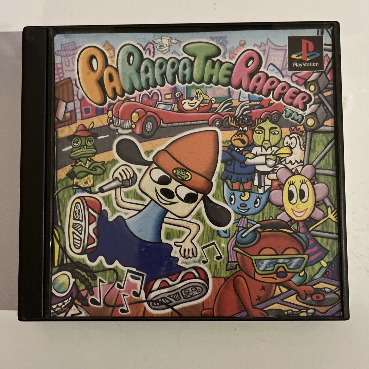 PaRappa The Rapper - Sony PlayStation PS1 NTSC-J JAPAN 1998 Game