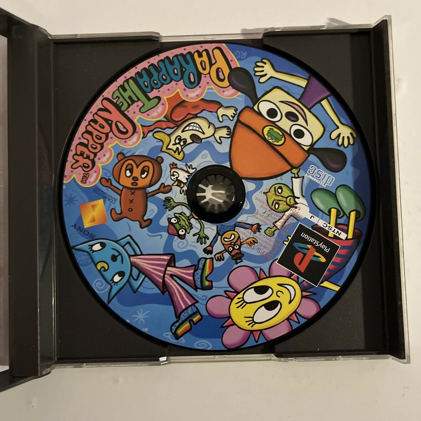 PaRappa The Rapper - Sony PlayStation PS1 NTSC-J JAPAN 1998 Game