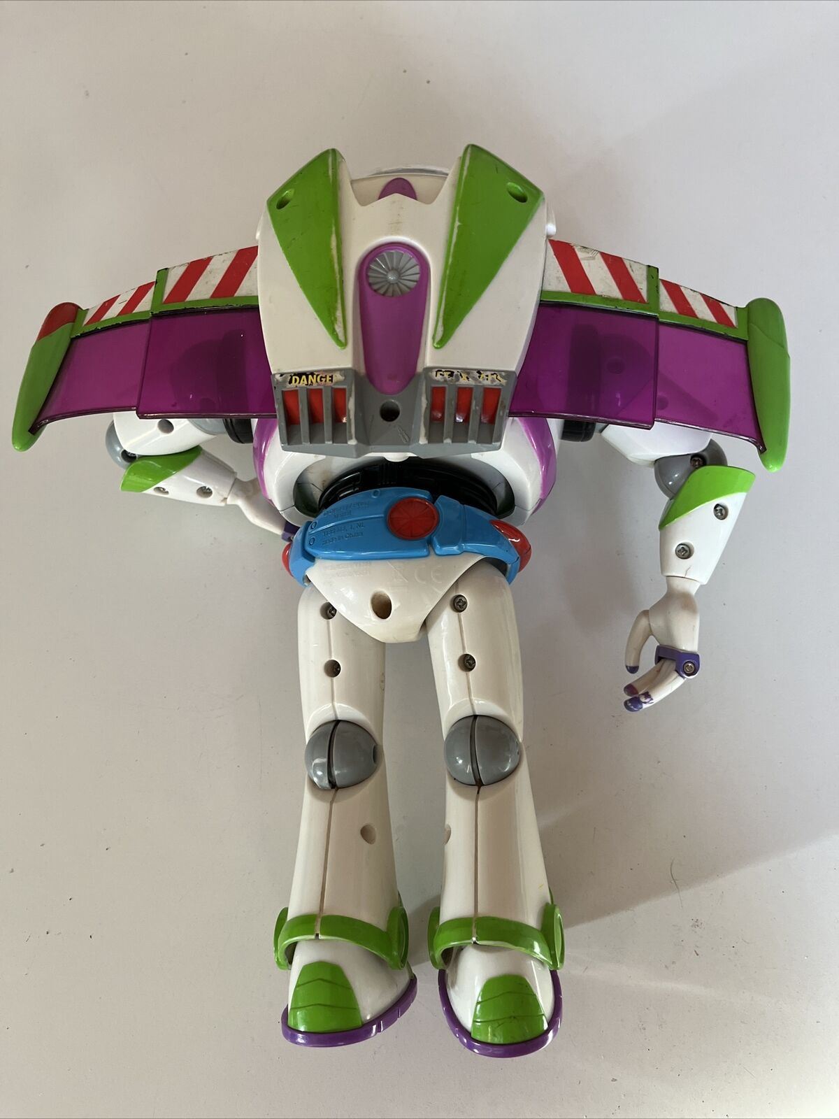 Disney Toy Story Turbo Glo Buzz Lightyear Deluxe Figure V0935 30cm