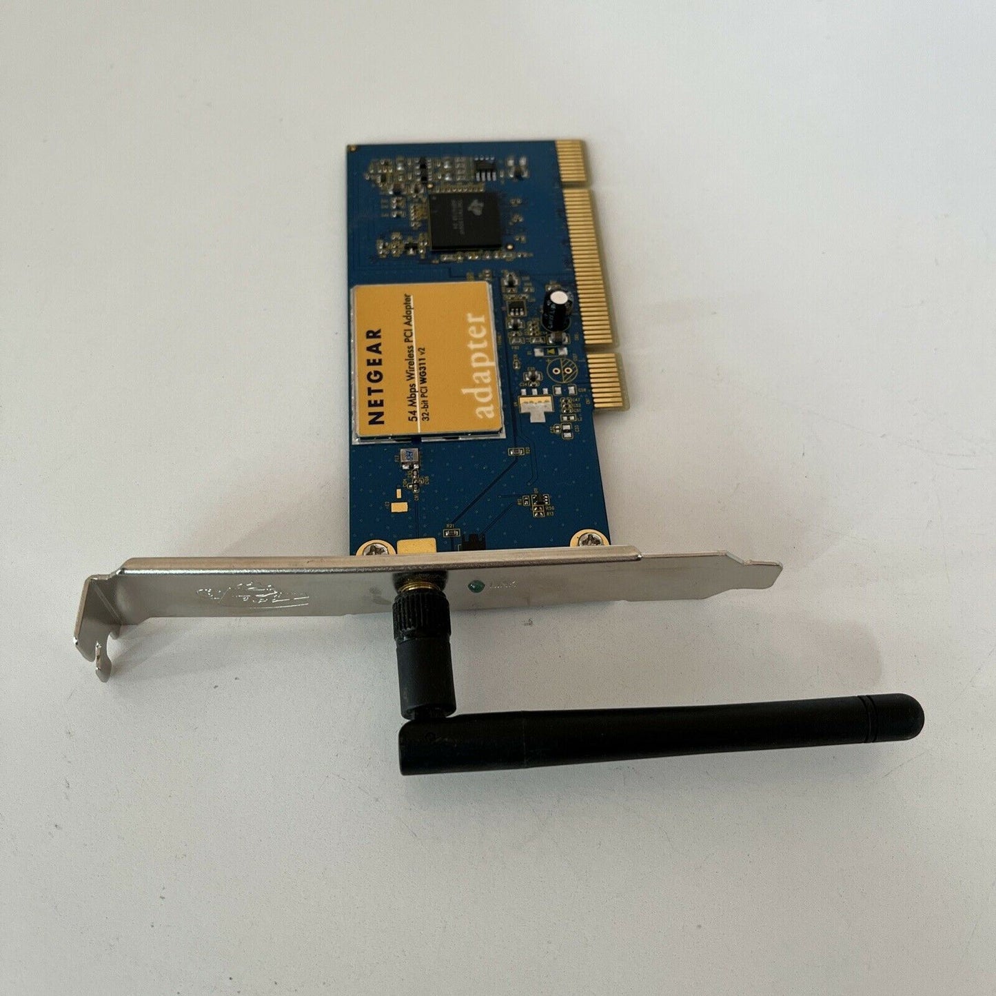 Netgear WG311 v2, 802.11g 54Mbps Wireless PCI Adapter Internal