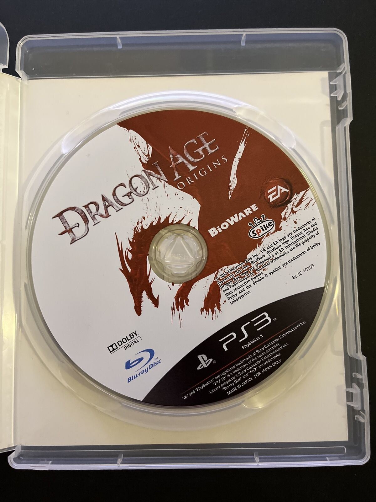 Dragon Age: Origins - PlayStation PS3 JAPAN Version 2011 Game