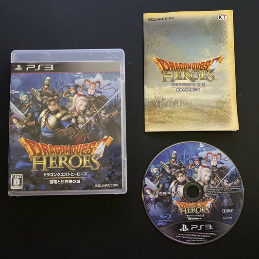 Dragon Quest Heroes - Sony PlayStation 3 PS3 JAPAN Complete Game with Manual