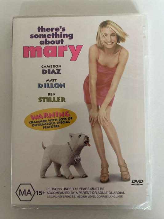 *New Sealed* There's Something About Mary (DVD, 1998) Cameron Diaz, Ben Stiller