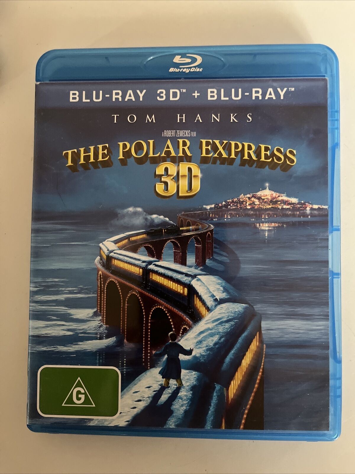 The Polar Express 3D (Blu-Ray 3D, 2004) Tom Hanks, Leslie Zemeckis, Eddie Deezen