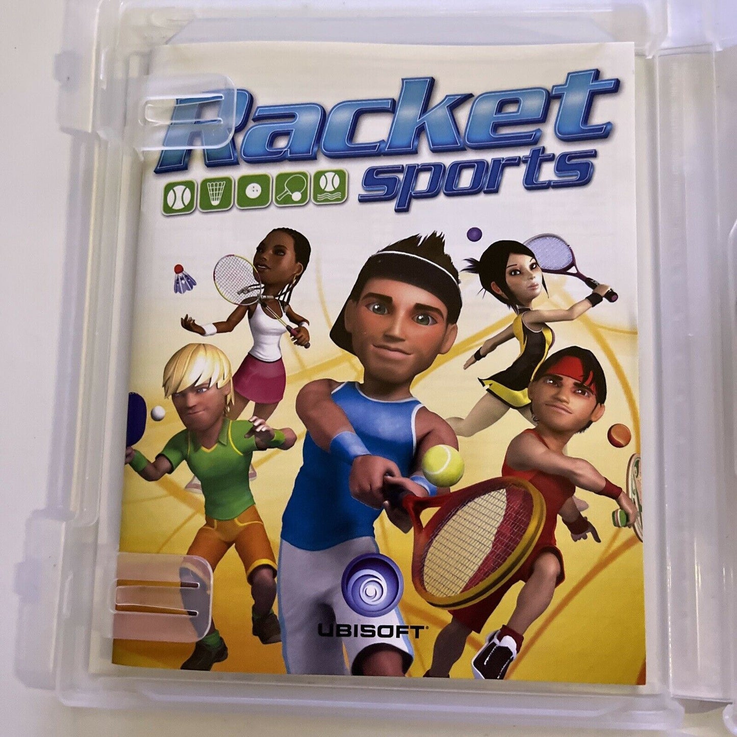 Racket Sports - Sony PlayStation 3 PS3 Game Tennis, Ping-Pong, Badminton, Squash