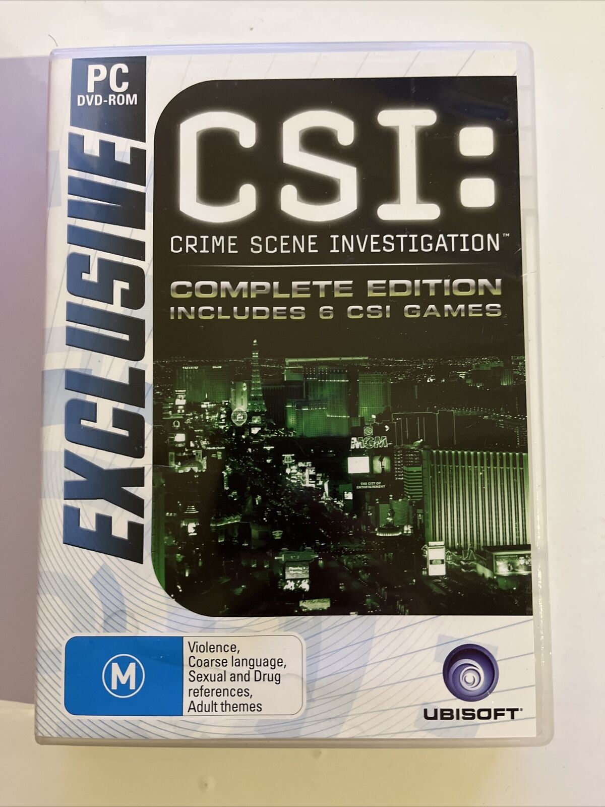 CSI: Crime Scene Investigation - Complete Edition includes 6 CSI games - PC