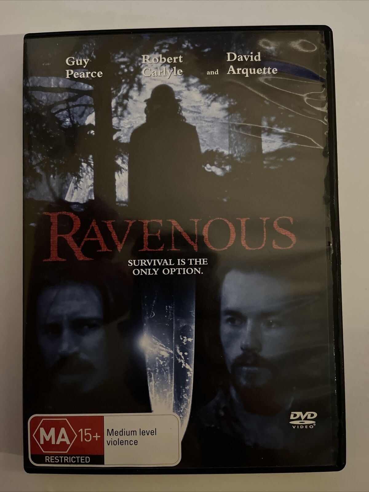 Ravenous (DVD, 1998) Guy Pearce, Robert Carlyle, David Arquette. Horror Region 4