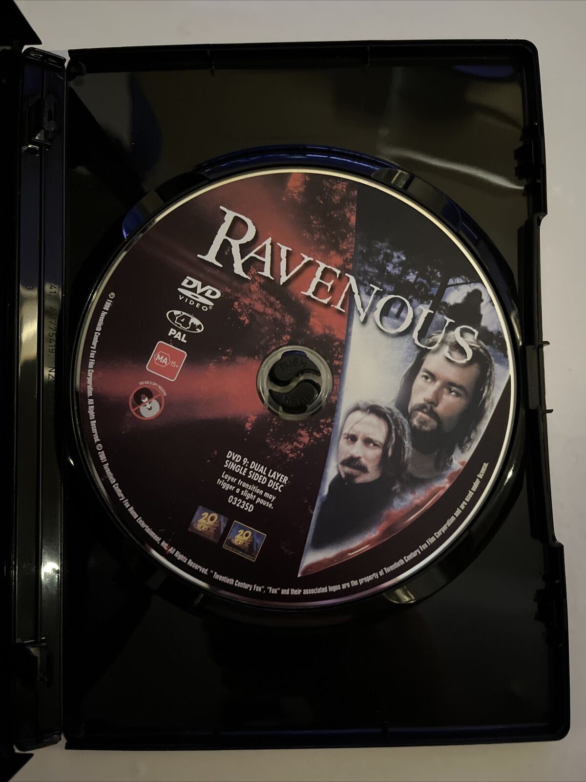 Ravenous (DVD, 1998) Guy Pearce, Robert Carlyle, David Arquette. Horror Region 4