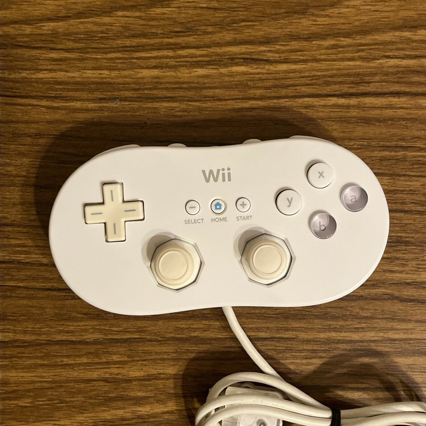 Official Nintendo Wii Classic Controller Gamepad 100% Genuine Tested & Cleaned