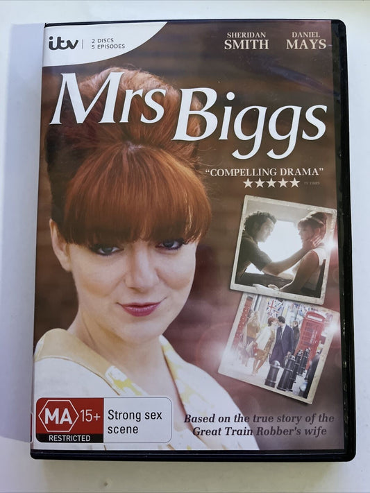 Mrs Biggs (DVD, 2012) Sheridan Smith, Daniel Mays, Carol Bunting. Region 4