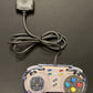 Super Nintendo SNES SN ProPad SV1334 Controller Turbo Transparent Light Blue