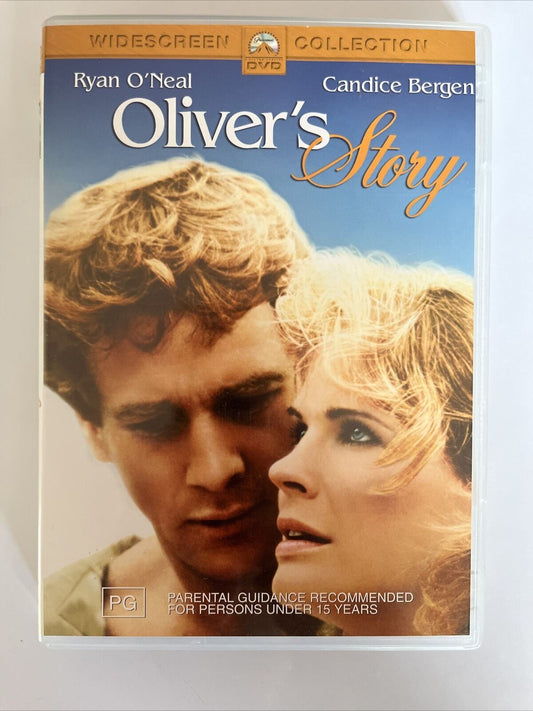 Oliver's Story (DVD, 1978) Ryan O'Neal, Candice Bergen. Romance Film. Region 4