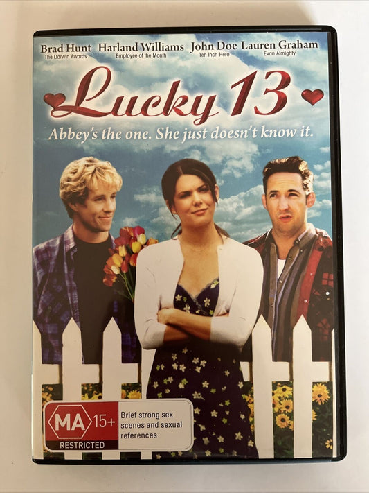 Lucky 13 (DVD, 2005) Brad Hunt, Harland Williams, Lauren Graham. Region 4