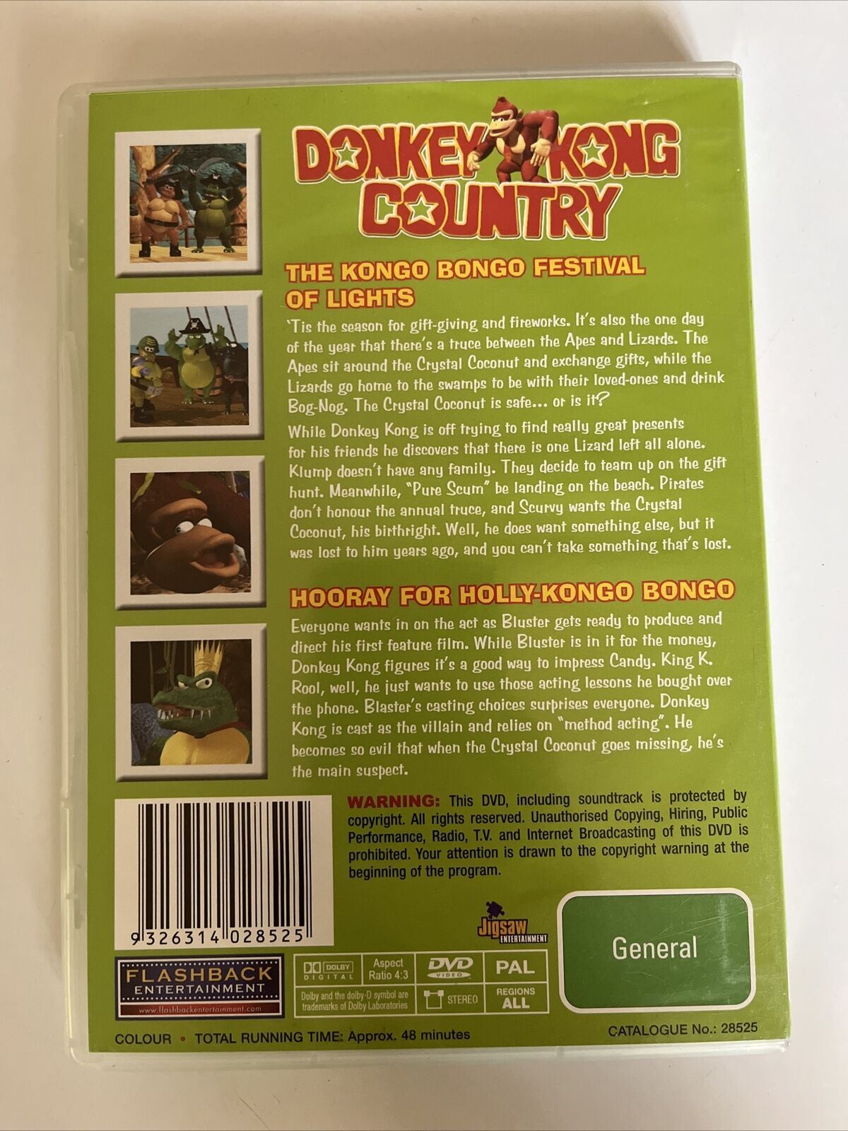 Donkey Kong Country - The Kongo Bongo Festival Of Lights (DVD) All Regions