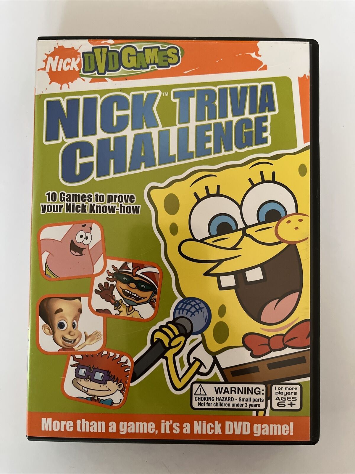 Nick Trivia Challenge: 10 Games to Prove Your Nick Know-how DVD Game