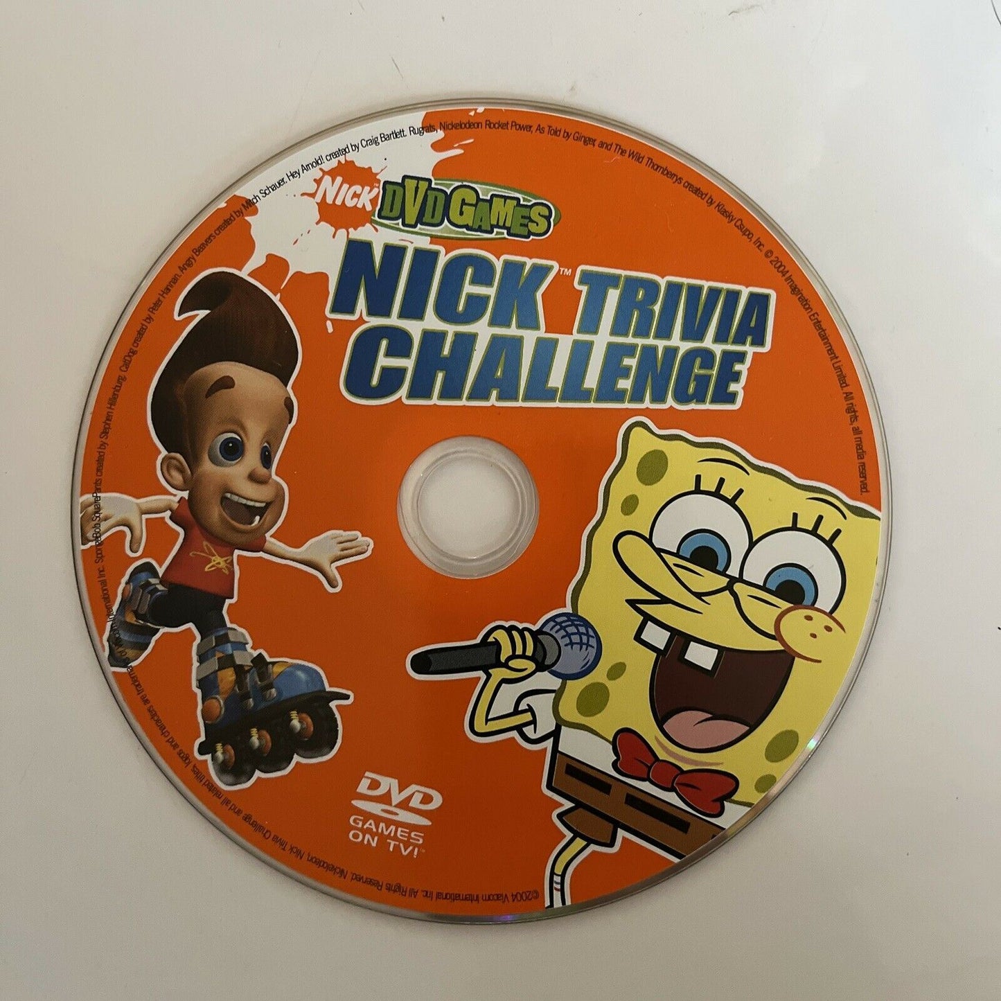 Nick Trivia Challenge: 10 Games to Prove Your Nick Know-how DVD Game