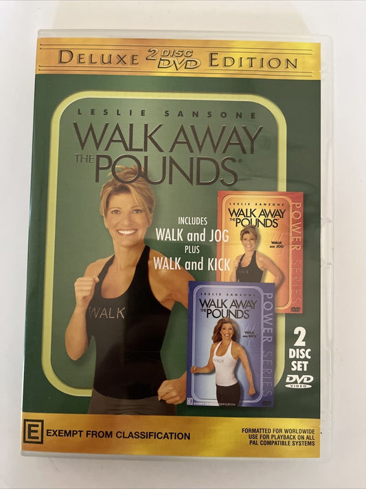 Walk Away the Pounds - Deluxe Edition (DVD) Walk & Jog, Walk & Kick