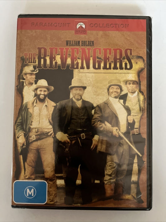 *New Sealed* The Revengers (DVD, 1972) William Holden, Susan Hayward. Region 4