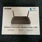 D-Link Wireless N 300 ADSL2+ Modem Router + USB *New Sealed*