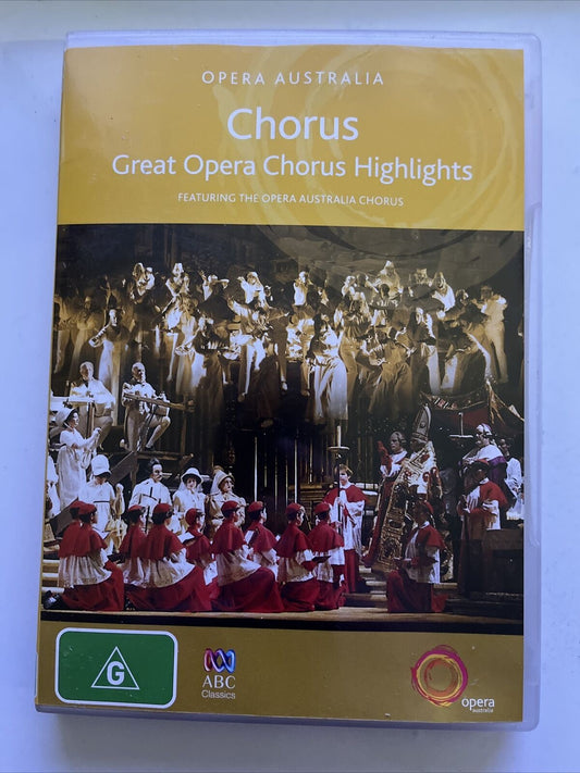 Opera Australia Great Opera Chorus Highlights (DVD, 2006) Region 4