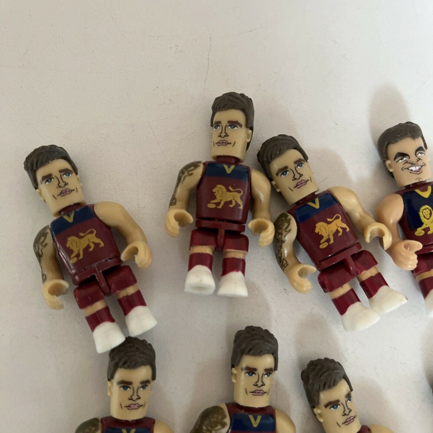 AFL Micro Figurines Brisbane Lion - Beams & Rockliff
