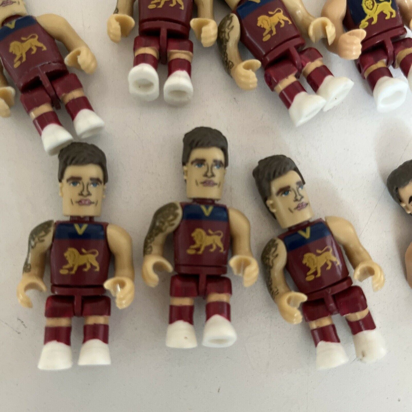 AFL Micro Figurines Brisbane Lion - Beams & Rockliff