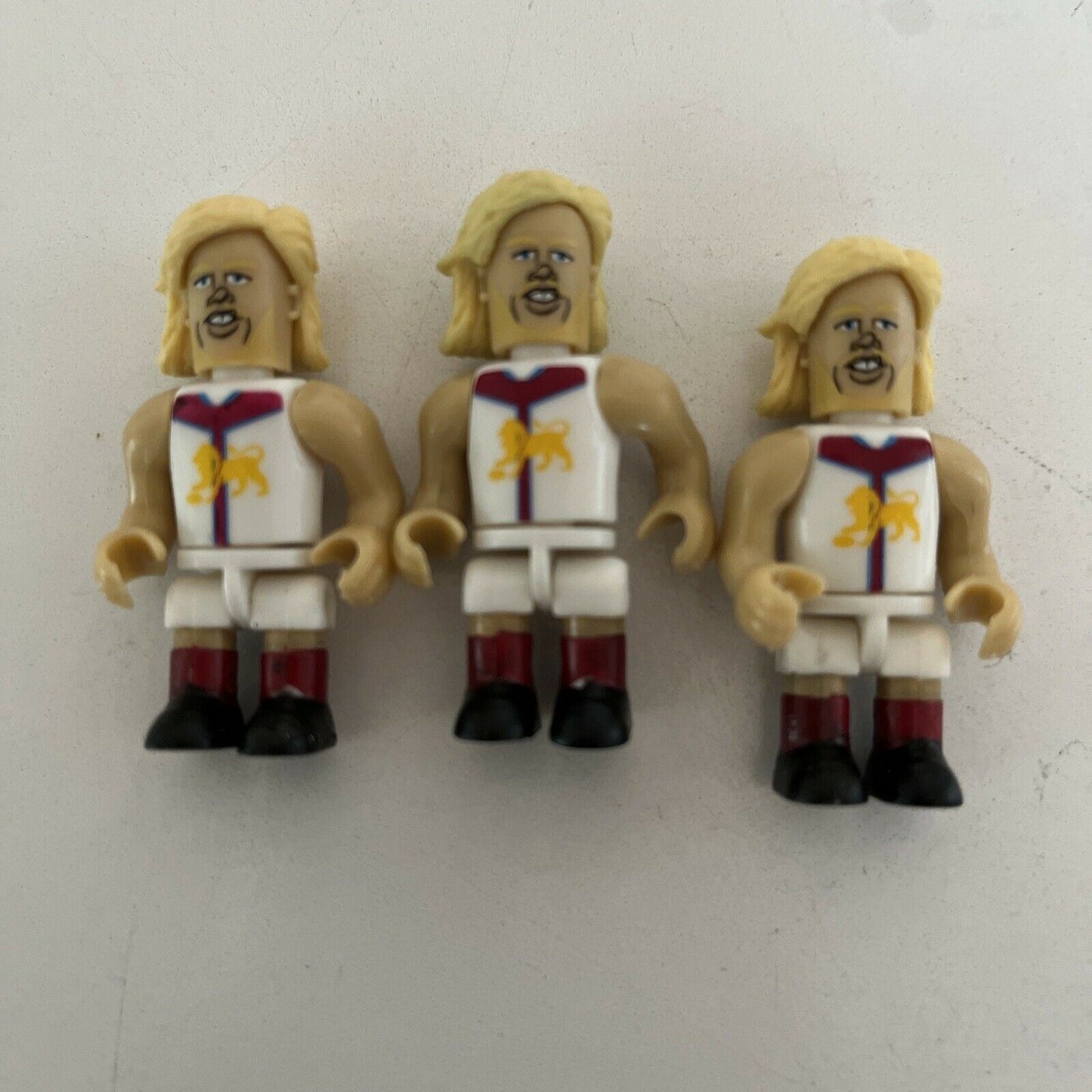3x AFL Micro Figurines Brisbane Lions Daniel Rich